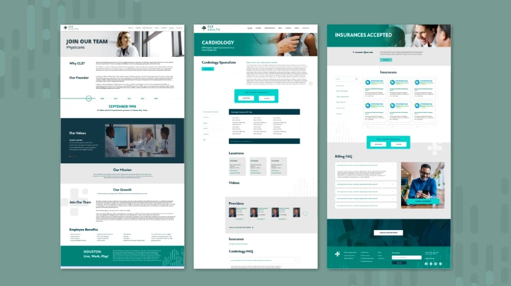 Healthcare Website Redesign Benefits