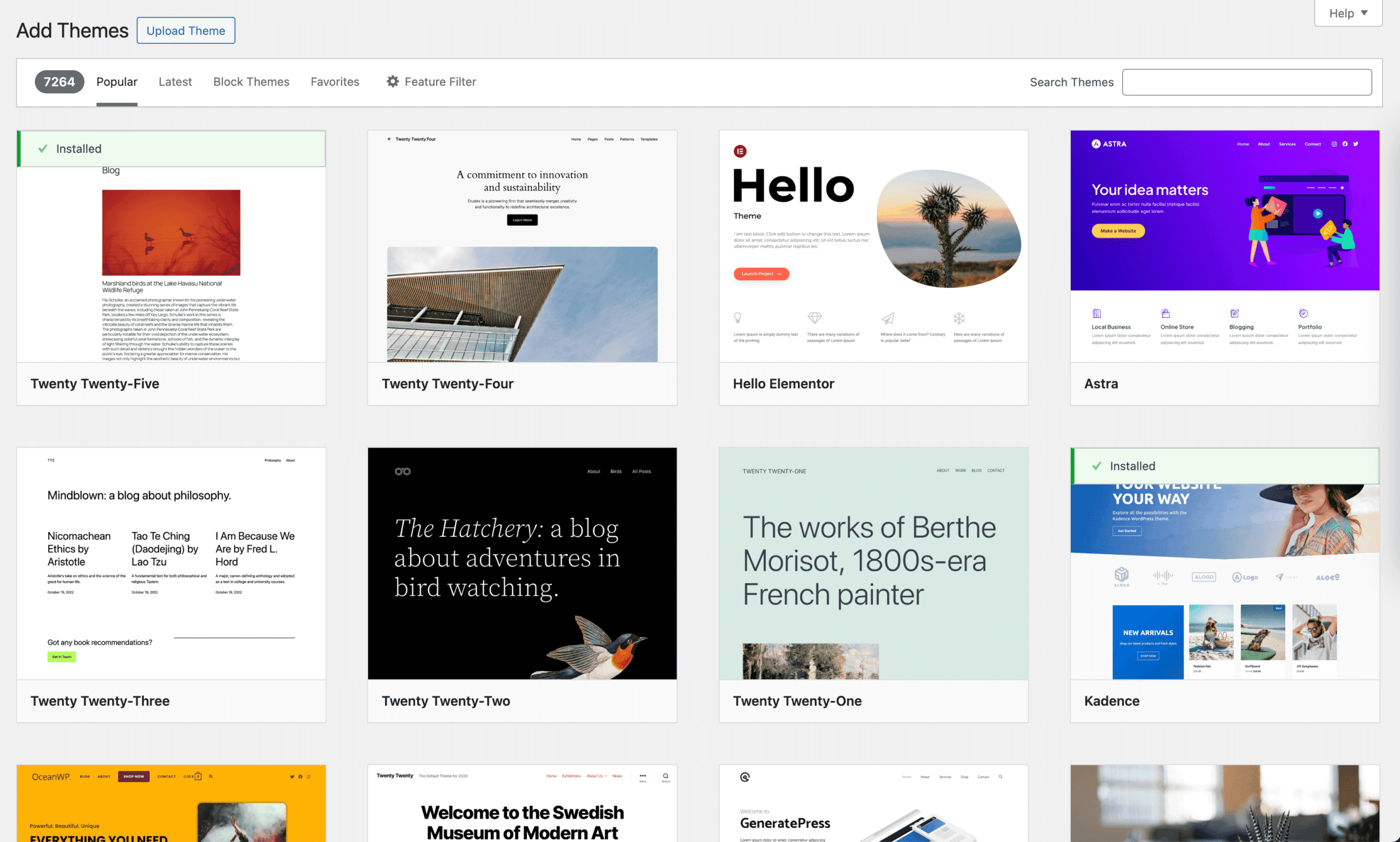 WordPress Theme Design and Customization