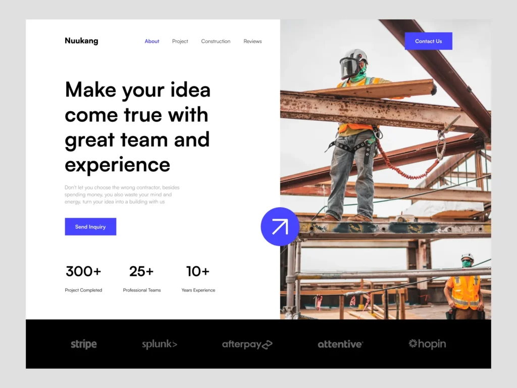 Custom Contractor Website Design Services and Development