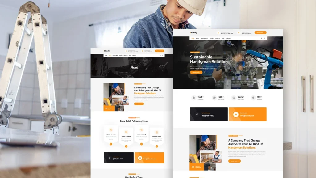 Custom Handyman Website Design and Development Services