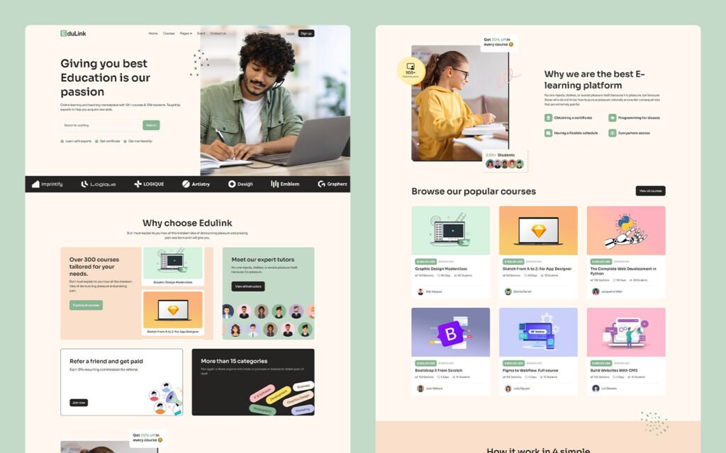 School Website Design