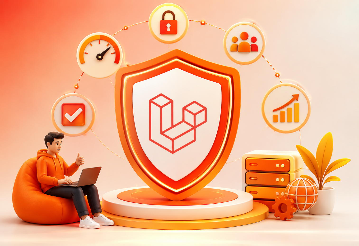 Custom Laravel Website Development Services img