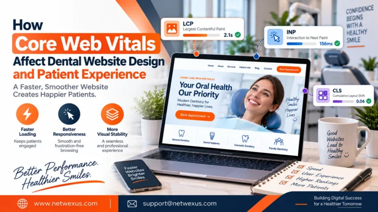 How Core Web Vitals Affect Dental Website Design