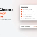 Web design agency checklist comparing two agency proposals