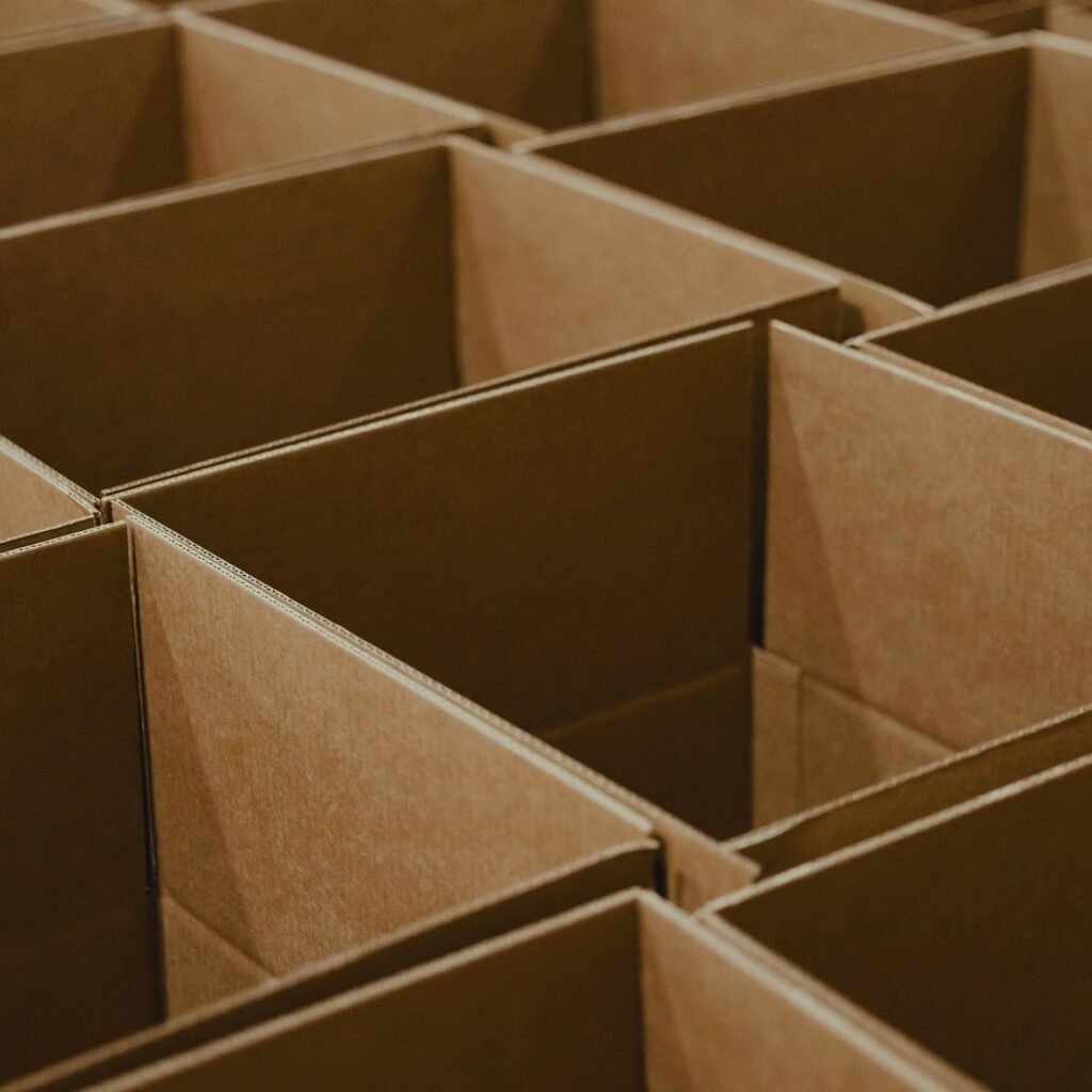Orders packed for a large online store