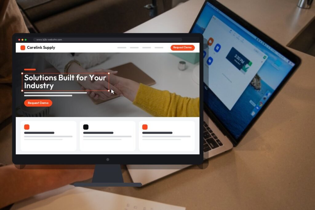 Netwexus team designing a b2b website