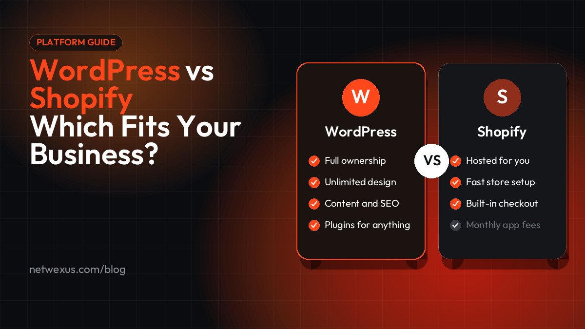 WordPress vs Shopify: Which Platform Is Right for Your Business?