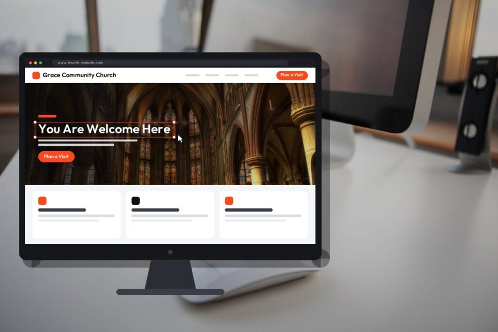 Netwexus team designing a church website