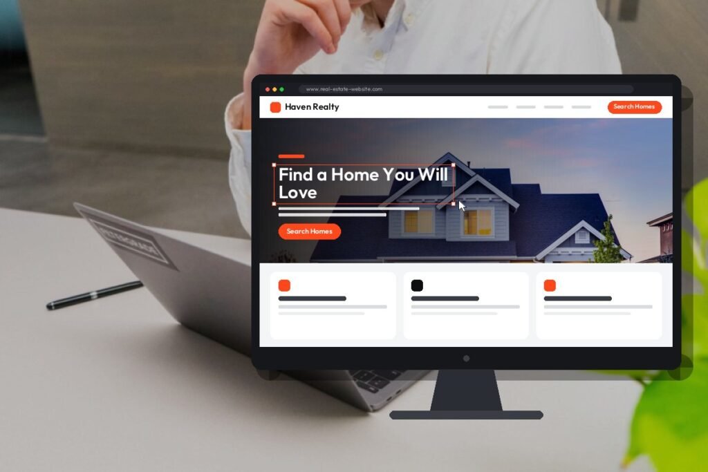 Netwexus team designing a real estate website