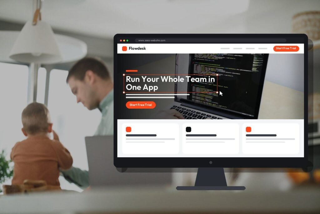 Netwexus team designing a saas website