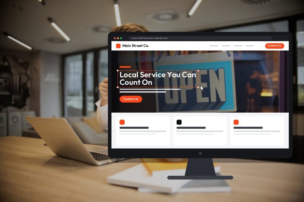 Netwexus team designing a small business website