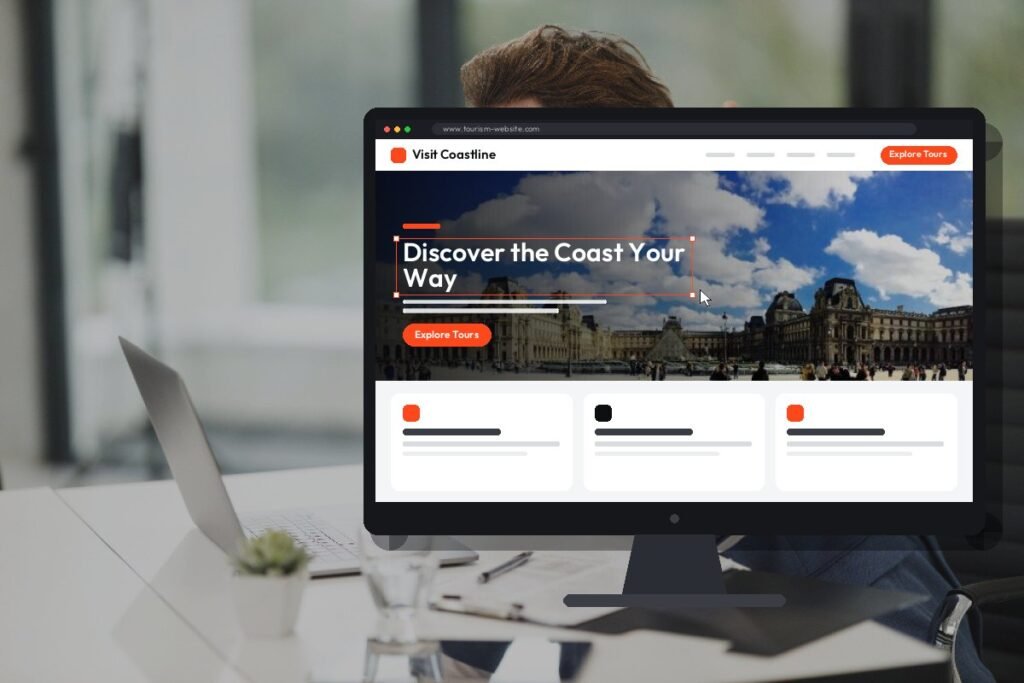 Netwexus team designing a tourism website